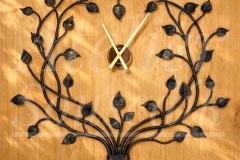 Kované nástěnné hodiny