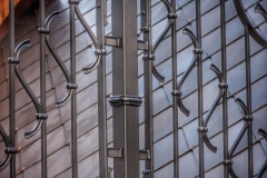 Detail kovaného balkónu