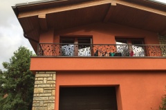 Ginko - kovaný balkón