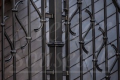 Detail ručně kovaného zábradlí