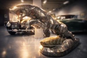 Kované umělecké  sochy 